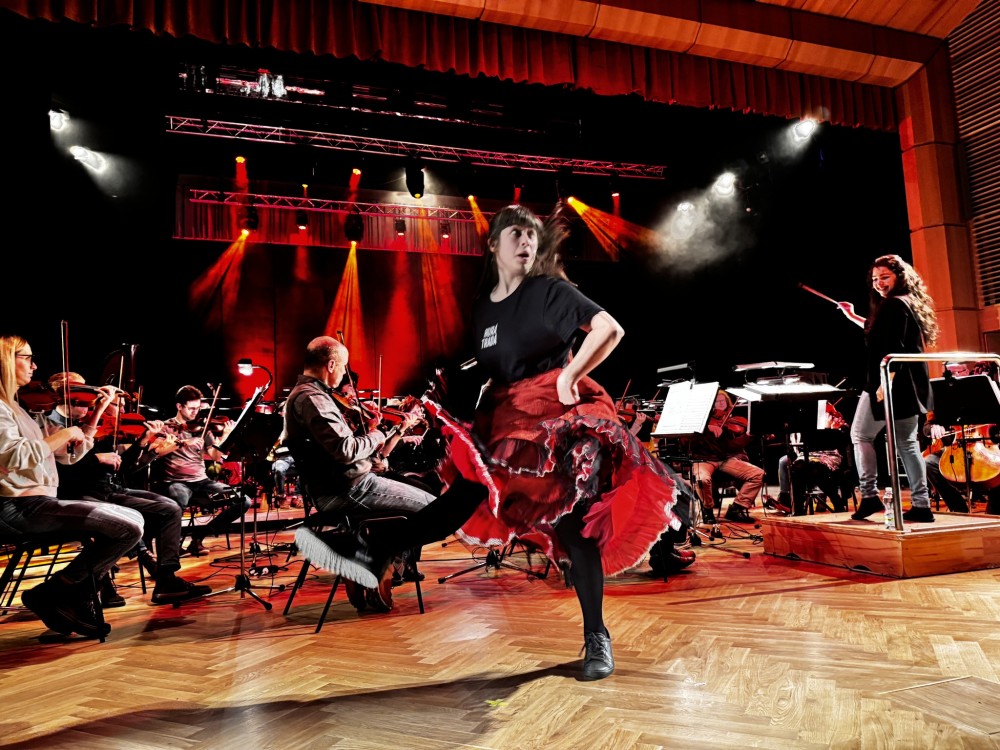 Zkoušíme s Filharmonií Hradec Králové