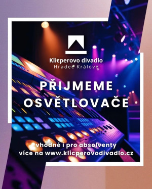 Přijmeme osvětlovače