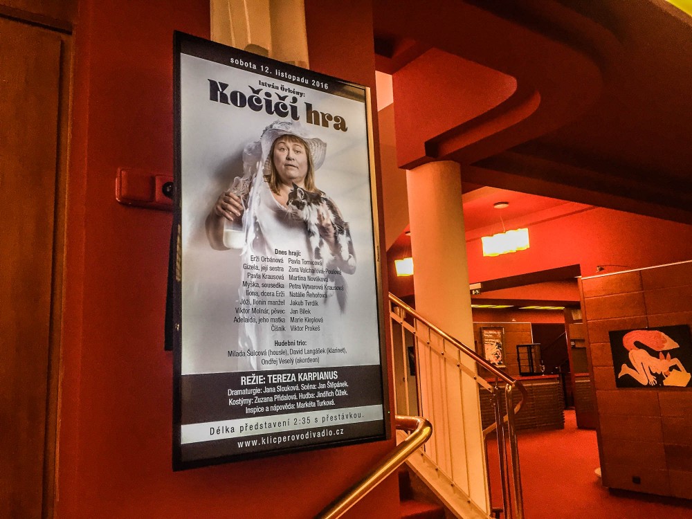 Premiéra Kočičí hry