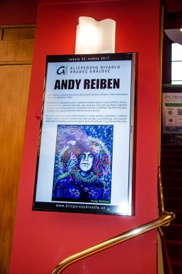 Vernisáž výstavy Andy Reibena