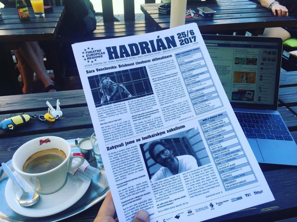 Festivalový zpravodaj Hadrián