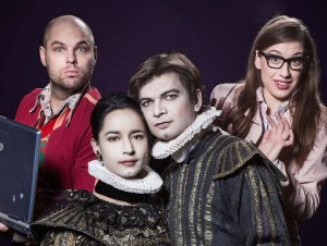 Plakát k inscenaci Romeo a Julie Plakát k inscenaci Romeo a Julie