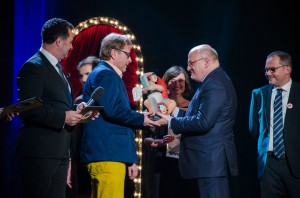 Cena Genia smíchu 2015 pro Davida Drábka